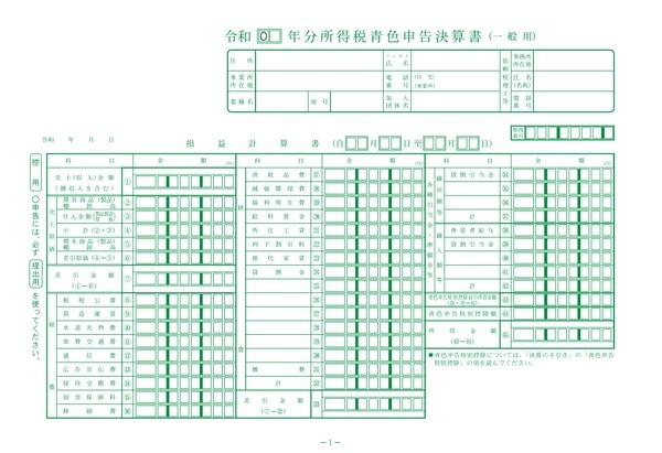 損益計算書のイメージ