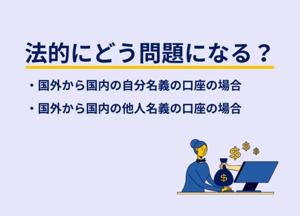 国外から国内へ海外送金する場合